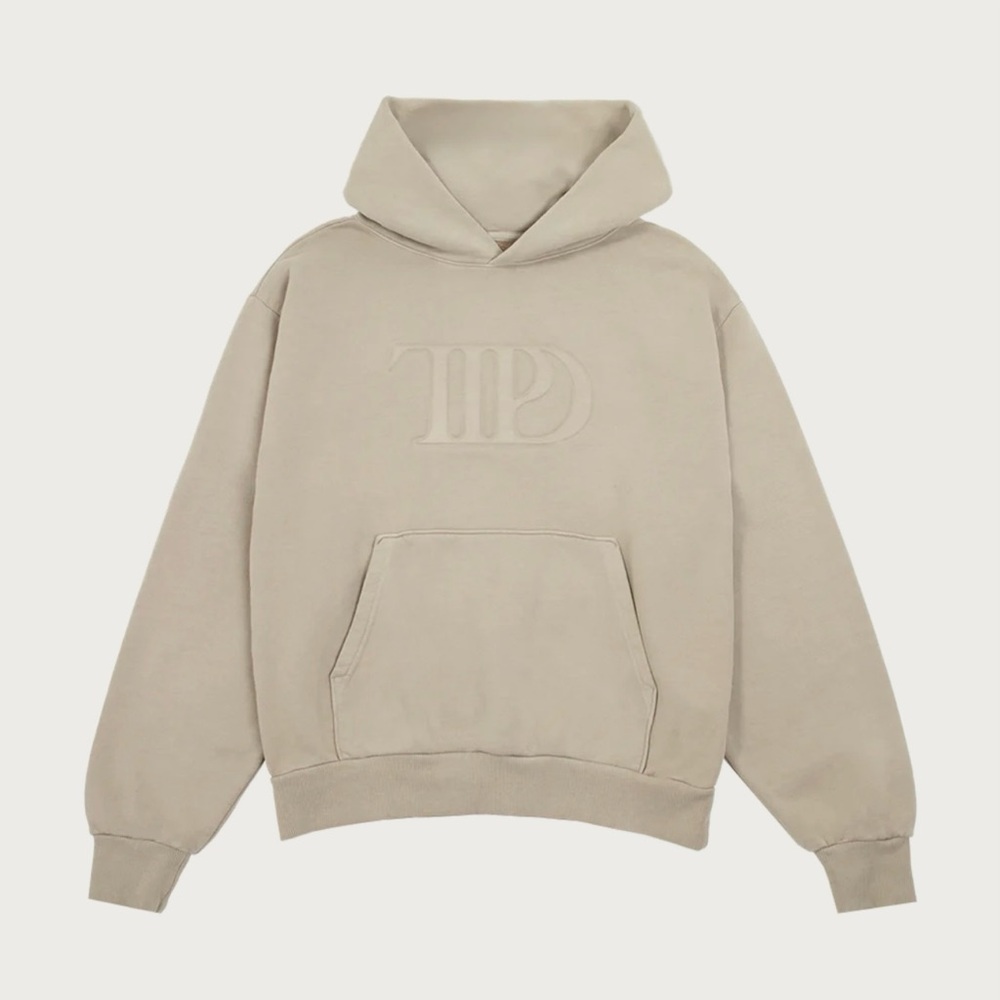 EUC ⭐️ Taylor Swift TTPD embossed logo hoodie